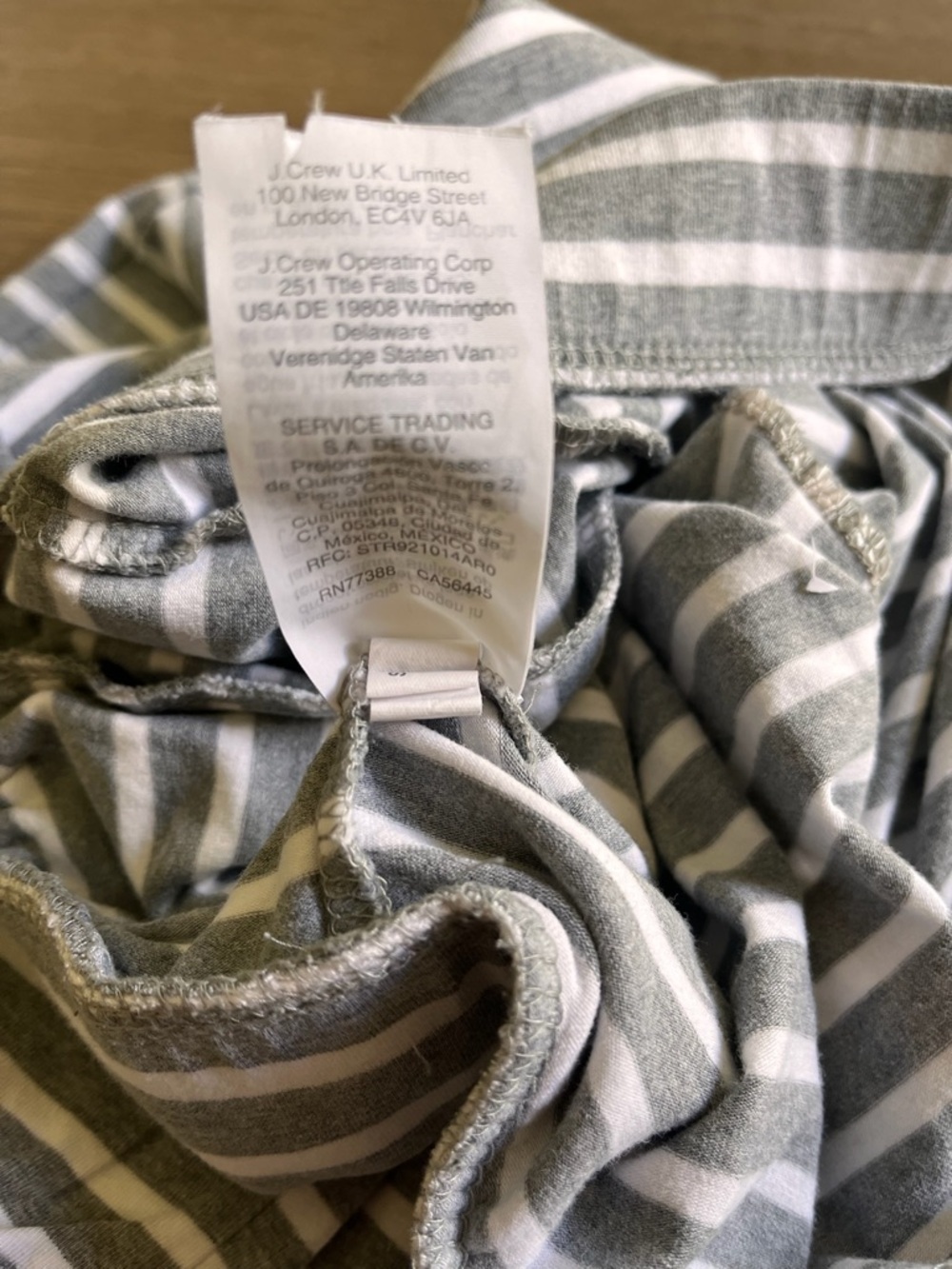 J.Crew Striped Jogger Pajama Pants (Size XS) - Picture 7 of 8